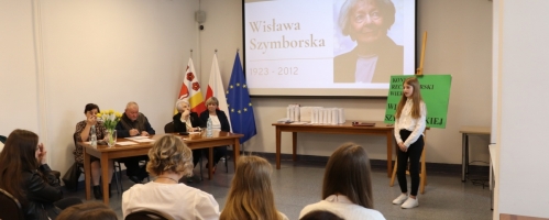 Konkurs Recytatorski Poezji Wisławy Szymborskiej